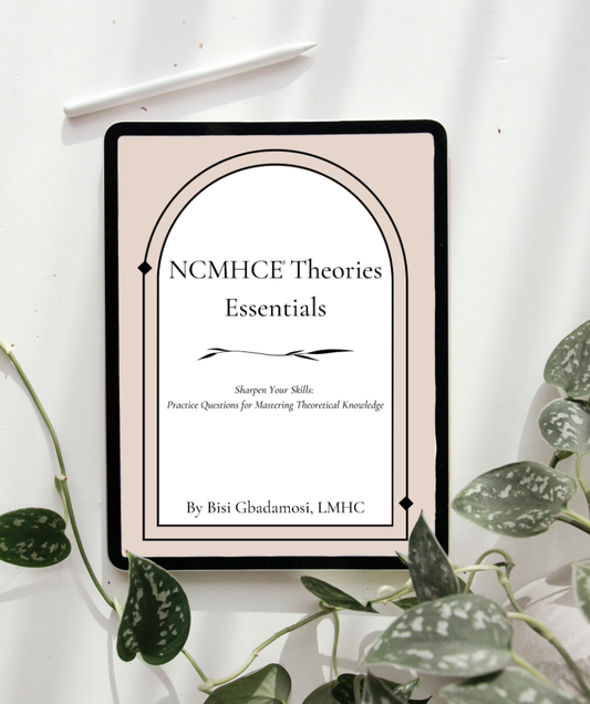 NCMHCE Theories Essentials - Sharpen Your Skills:  Practice Questions for Mastering Theoretical Knowledge